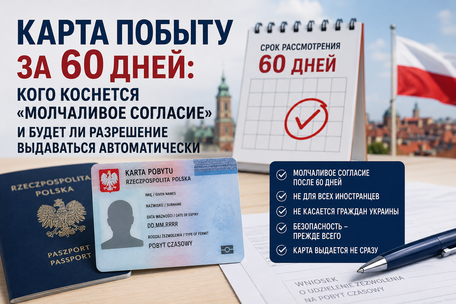 Карта побыту за 60 дней