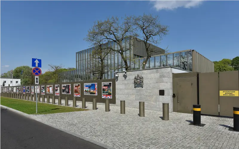 Посольство Великобритании в Варшаве