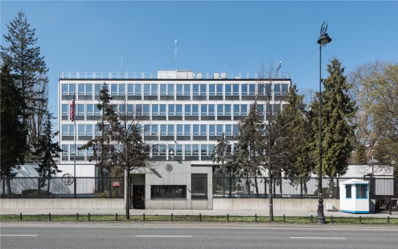 Посольство США в Варшаве